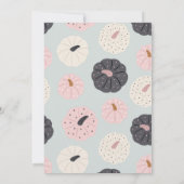 リトルブーホーハロウィーン幽霊2nd誕生日パーティー 招待状 (裏面)