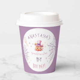 リトルブーマディハロウィーンベビーガール誕生日 紙コップ