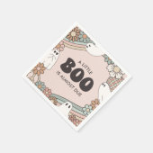 リトルブー幽霊ハロウィーンベイビーシャワー スタンダードカクテルナプキン (角)