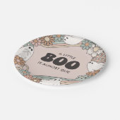 リトルブー幽霊ハロウィーンベイビーシャワー ペーパープレート (アングル)