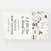 リトルブー幽霊ハロウィーンベビーシャワーウェルカム 横断幕 (横)