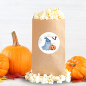 リトルブー幽霊パンプキンハロウィーンベイビーシャワー ラウンドシール