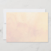 リトルブー幽霊パンプキンハロウィーンベイビーシャワー 招待状 (裏面)