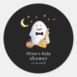 リトルブー幽霊ホラウィーンベビーシャワー ラウンドシール