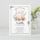 リトルブー幽霊誕生日 招待状 (スタンド正面)