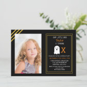 リトルブー秋ハロウィーン誕生日 招待状 (スタンド正面)