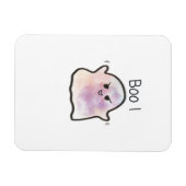 リトルブー はずかしがる 面白いミーム マグネット (横)