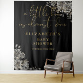 リトルブー ゴシック ベイビーシャワー フォトバックドロップ タペストリー (インサイチュ)