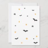 リトルブー スプーキーパンプキン ベイビーシャワー 招待状 (裏面)