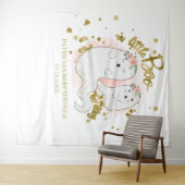 リトルブー ハロウィンガール ベイビーシャワー 背景 タペストリー (インサイチュ(横))