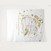 リトルブー ハロウィンガール ベイビーシャワー 背景 タペストリー (正面(横))