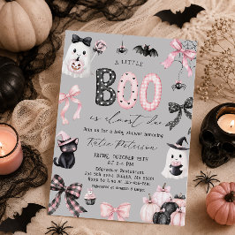 リトルブー ハロウィンガール ベビーシャワー 招待状