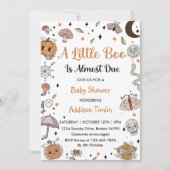 リトルブー ハロウィンパーティー目前 招待状 (正面)