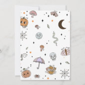 リトルブー ハロウィンパーティー目前 招待状 (裏面)