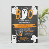 リトルブー！ハロウィンベイビーシャワー 招待状 (スタンド正面)