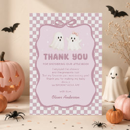 リトルブー ハロウィン おばけのサンキューカード サンキューカード