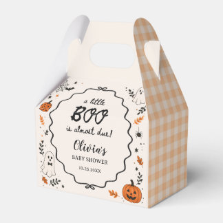 リトルブー ハロウィン おばけ ベビーシャワー フェイバーボックス