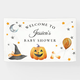 リトルブー ハロウィン かぼちゃ ベビーシャワー お出迎え 横断幕