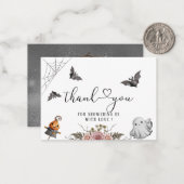 リトルブー ハロウィン グリーティングカード ノートカード (正面/裏面インサイチュ)