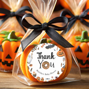 リトルブー ハロウィン ベイビーシャワー サンクス ラウンドシール