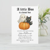 リトルブー ハロウィン ベイビー シャワーのお知らせ 招待状 (スタンド正面)