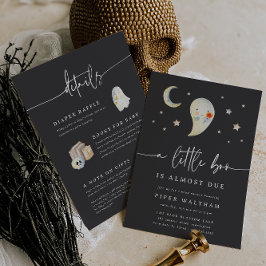 リトルブー ハロウィン ベビーシャワー 招待状