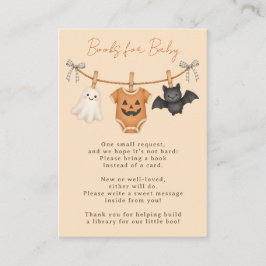 リトルブー ハロウィン ベビーシャワー Books for Baby エンクロージャーカード