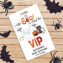 リトルブー ハロウィン ボウタイ ベイビーシャワー VIP バッジ