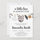 リトルブー 赤ちゃんがもうすぐ生まれるよ！ベイビーシャワー 招待状 (正面)