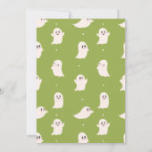 リトルブー 2歳の誕生日 ハロウィンパーティー 招待状 (裏面)