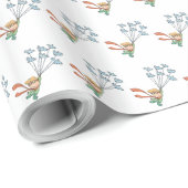 リトルプリンスギフトラッピング紙 ラッピングペーパー (ロールコーナー)