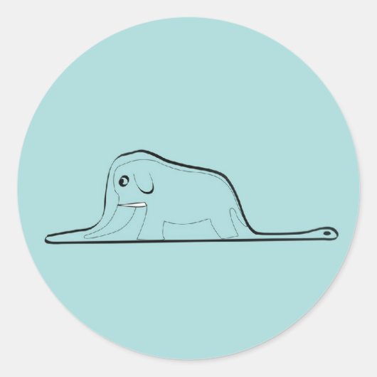 リトルプリンススケッチ ラウンドシール (正面)