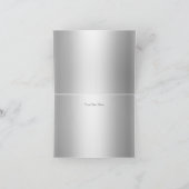 リトルプリンスダイヤモンドベビーシャワーサンキューカード サンキューカード (内部)