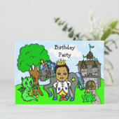 リトルプリンスフェアリー物語誕生日パーティー 招待状 (スタンド正面)