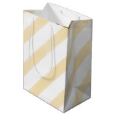 リトルプリンスライオンボーイ赤ちゃんシャワー ミディアムペーパーバッグ (裏面アングル)