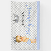 リトルプリンスヴィンテージ男の赤ちゃんクラウン 横断幕 (縦)