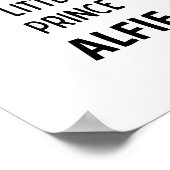 リトルプリンス名前をカスタムする子供部屋ポスター ポスター (角)