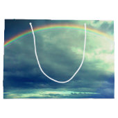 リトルプリンス男の赤ちゃん抱き枕 ラージペーパーバッグ (裏面)