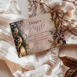 リトルプリンセスおとぎ話おむつラッフル エンクロージャーカード