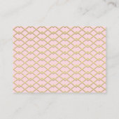 リトルプリンセスおむつくじチケット、ベビーカー エンクロージャーカード (裏面)