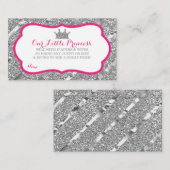 リトルプリンセスおむつくじチケット, 偽のグリッター エンクロージャーカード (正面/裏面)