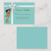 リトルプリンセスおむつラッフルチケットミント エンクロージャーカード (正面/裏面)