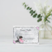 リトルプリンセスおむつラッフルチケット、グレー凍ってい エンクロージャーカード (スタンド正面)