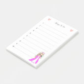 リトルプリンセスやることリスト ポストイット (アングル)
