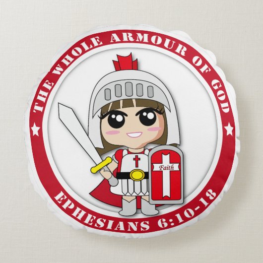 リトルプリンセスアイアイラウンドピローズ ラウンドクッション (正面)