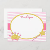 リトルプリンセスサンキューノートカード ノートカード (正面/裏面)