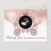 リトルプリンセスソノグラム妊娠発表 シーズンポストカード (正面)