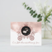 リトルプリンセスソノグラム妊娠発表 シーズンポストカード (スタンド正面)