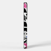 リトルプリンセスブラック&ホワイト可愛い蝶 Case-Mate iPhoneケース (裏面 / 右)