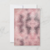 リトルプリンセスベビーシャワー |あり素朴がとう 招待状 (裏面)